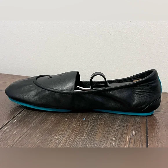 Tieks Black Leather Ballet Flats Womens size 8 - Picture 5 of 10